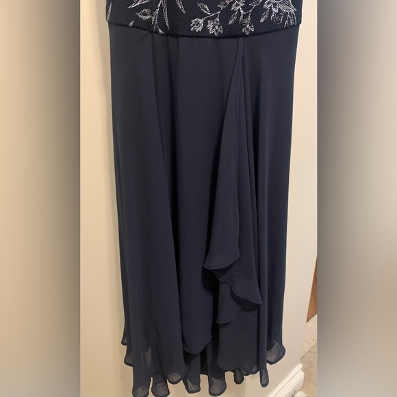 Le Château Girls’ Navy Fit & Flare Dress - Size XXS (Kids) - Picture 7 of 9